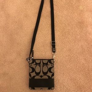 Mini Black Coach Crossbody